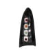 LAMPY TYLNE OPEL ASTRA G CARAVAN 98-04 CZARNE