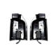 carDNA LAMPY TYLNE LED VW TRANSPORTER T5 03-14 CZARNE / CZERWONE / DYMIONE Z DYNAMICZNYM KIERUNKOWSKAZEM LED