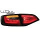 LAMPY TYLNE LED LITEC AUDI A4 B8 (8K) AVANT CZARNE / DYMIONE