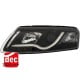 D-LITE EVO REFLEKTORY AUDI A6 4F 04-07 ŚWIATŁA DZIENNE CZARNE