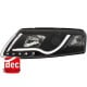 D-LITE EVO REFLEKTORY AUDI A6 4F 04-07 ŚWIATŁA DZIENNE CZARNE