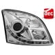 D-LITE REFLEKTORY OPEL VECTRA C 02-08/05 Z ŚWIATŁAMI DO JAZDY DZIENNEJ CHROM