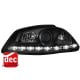 DLITE REFLEKTORY SEAT IBIZA 6L 03-08 CZARNE