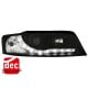 DAYLINE REFLEKTORY AUDI A4 8E 01-04 CZARNE