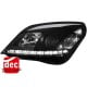 REFLEKTORY OPEL ASTRA H 04-09 CZARNE 