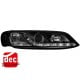 DAYLINE REFLEKTORY OPEL VECTRA B 99-02 CZARNE