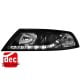 REFLEKTORY SKODA OCTAVIA II 06-09 CZARNE XENON