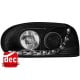 REFLEKTORY VW GOLF III 92-98 CZARNE