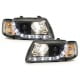 REFLEKTORY TUNINGOWE ZESTAW AUDI A3 8L CZARNE