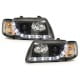 REFLEKTORY TUNINGOWE ZESTAW AUDI A3 8L CZARNE