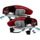 ZESTAW LAMP TUNINGOWYCH AUDI A3 SPORTBACK CZERWONE / DYMIONE
