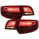 ZESTAW LAMP TUNINGOWYCH AUDI A3 SPORTBACK CZERWONE / DYMIONE