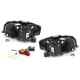 DRL REFLEKTORY TUNINGOWE ZESTAW AUDI A3 8P CZARNE