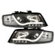 REFLEKTORY AUDI A4 B6 00-04 CZARNE LIGHTBAR