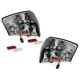 LAMPY TYLNE LED AUDI A4 8E SEDAN 00-04 CZERWONE / PRZEŹROCZYSTE