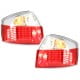 LAMPY TYLNE LED AUDI A4 8E SEDAN 00-04 CZERWONE / PRZEŹROCZYSTE
