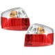 LAMPY TYLNE LED AUDI A4 8E SEDAN 00-04 CZERWONE / PRZEŹROCZYSTE