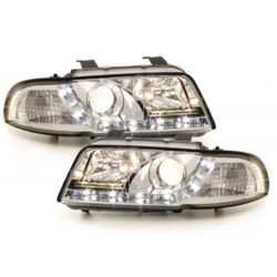 DRL REFLEKTORY AUDI A4 B5 99-01 CHROM