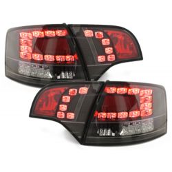 LAMPY TYLNE LED AUDI AVANT B7 04-08 CZARNE / PRZEŹROCZYSTE