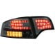 LAMPY TYLNE LED AUDI A4 SEDAN B7 04-07 CHROM / DYMIONE