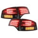 LAMPY TYLNE LED AUDI A4 SEDAN B7 04-07 CZERWONE / DYMIONE
