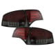 LAMPY TYLNE LED AUDI A4 SEDAN B7 04-07 CZERWONE / DYMIONE