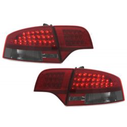 LAMPY TYLNE LED AUDI A4 SEDAN B7 04-07 CZERWONE / DYMIONE