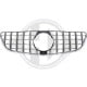 ATRAPA PRZEDIA FRONTGRILL MERCEDES E KLASA W212 13-16 CHROM / CZARNY GT LOOK
