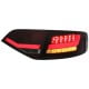 LAMPY TYLNE LED AUDI A4 B8 8K SEDAN 07+ CZERWONE / DYMIONE