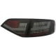LAMPY TYLNE LED AUDI A4 B8 8K SEDAN 07+ CZARNE / DYMIONE