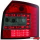 LAMPY TYLNE LED AUDI A4 8E AVANT 01-04 CZERWONE/DYMIONE