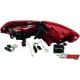 LAMPY TYLNE LED AUDI A4 B8 8K SEDAN 07+ CZERWONE/PRZEŹROCZYSTE