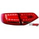 LAMPY TYLNE LED AUDI A4 B8 8K SEDAN 07+ CZERWONE/PRZEŹROCZYSTE