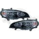 REFLEKTORY BMW X5 08-10 E70 CZARNE XENON