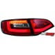 LAMPY TYLNE LED LITEC AUDI A4 B8 (8K) AVANT CZERWONE/PRZEŹROCZYSTE