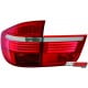 LAMPY TYLNE LED BMW X5 06-10 CZERWONE/PRZEŹROCZYSTE