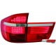 LAMPY TYLNE LED BMW X5 06-10 CZERWONE/PRZEŹROCZYSTE