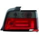 LAMPY TYLNE LED BMW E36 SEDAN 92-98 CZERWONE / DYMIONE