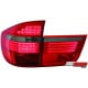 LAMPY TYLNE LED BMW X5 06-10 CZERWONE / DYMIONE