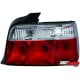 LAMPY TYLNE BMW 3 E36 SEDAN 92-98 CZERWONE / PRZEŹROCZYSTE