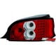 LAMPY TYLNE LED CITROEN SAXO 96-00 CZERWONE/PRZEŹROCZYSTE