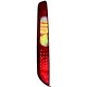 LAMPY TYLNE LED FORD FOCUS 3/5D 04-08CZERWONE/PRZEŹROCZYSTE