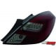 LAMPY TYLNE LED OPEL CORSA D 06-08 3D CZERWONE / DYMIONE