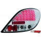 LAMPY TYLNE LED PEUGEOT 207 06+ PRZEŹROCZYSTE