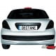 LAMPY TYLNE LED PEUGEOT 207 06+ CZARNE/DYMIONE