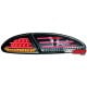 LAMPY TYLNE LED SEAT LEON 1P 05-09 CZARNE