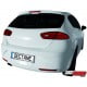 LAMPY TYLNE LITEC SEAT LEON 09+ 1P1 CZERWONE