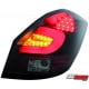 LAMPY TYLNE LED SKODA FABIA 5J 07+ CZARNE / DYMIONE