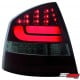 LAMPY TYLNE LED SKODA OCTAVIA 1Z LIM. 04-08 CZERWONE / DYMIONE