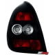 LAMPY TYLNE TOYOTA COROLLA E11 97-00 3D CZARNE